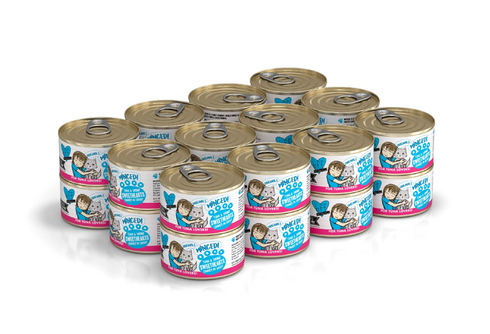 Weruva BFF Tuna & Shrimp Sweethearts Canned Cat Food