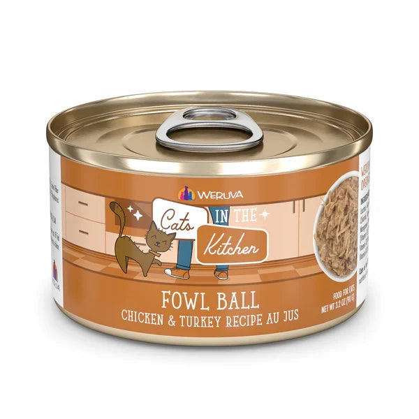 Weruva Cats in the Kitchen Fowl Ball Cat Food