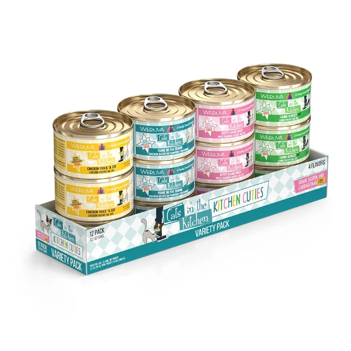 Weruva CITK Kitchen Cuties Canned Cat Food Variety Pack