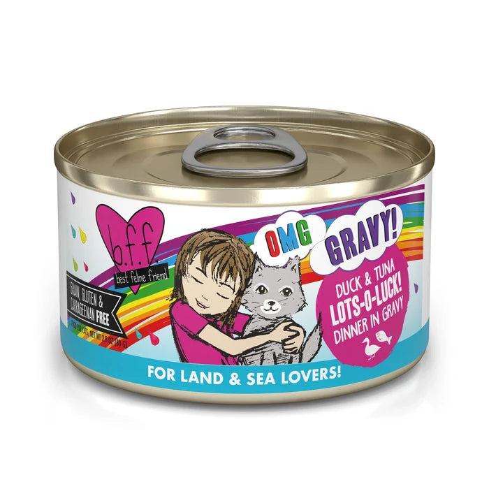 Weruva OMG Lots-O-Luck! Duck & Tuna Canned Cat Food