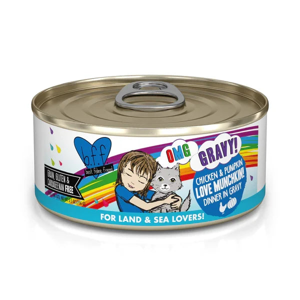 Weruva OMG Love Munchkin! Chicken & Pumpkin Canned Cat Food