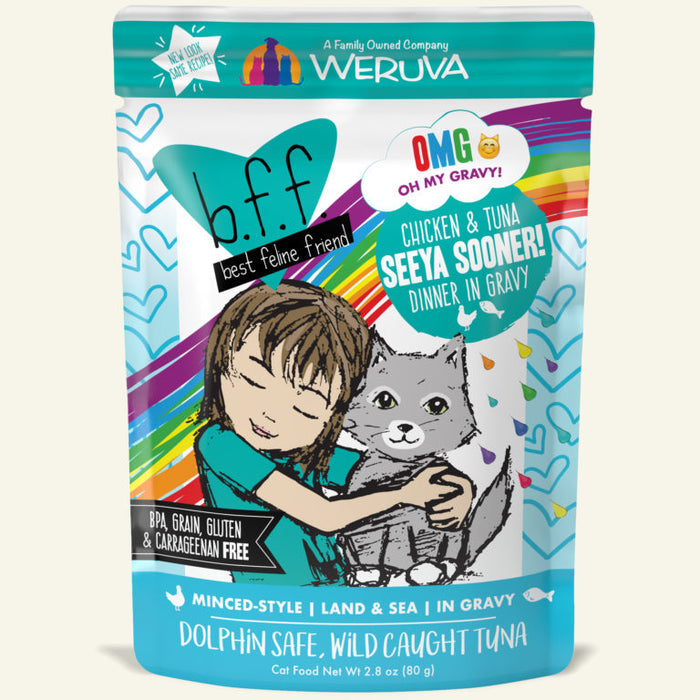 Weruva OMG Pouch Seeya Sooner! Chicken & Tuna Cat Food