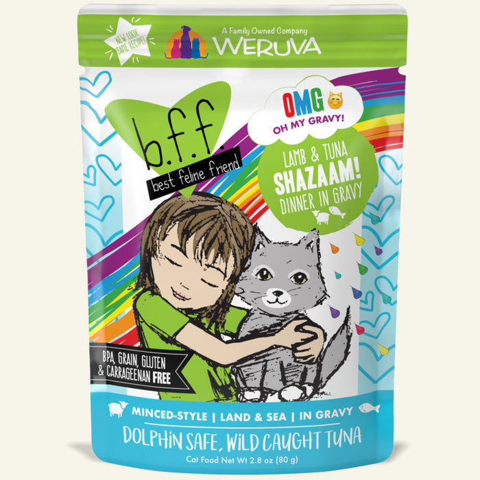 Weruva OMG Pouch Shazaam! Lamb & Tuna Cat Food