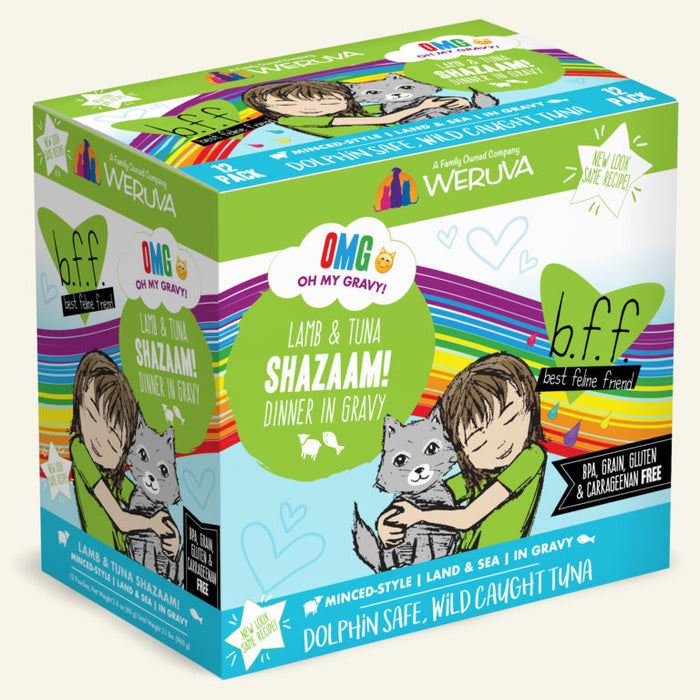 Weruva OMG Pouch Shazaam! Lamb & Tuna Cat Food