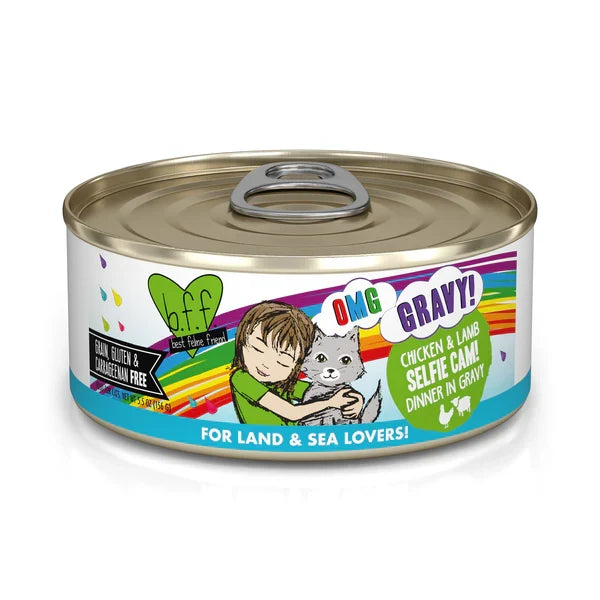 Weruva OMG Selfie Cam! Chicken & Lamb Canned Cat Food