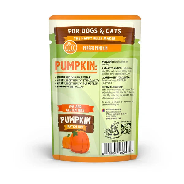 Weruva Pumpkin Patch Up Pouches! For Dogs and Cats!
