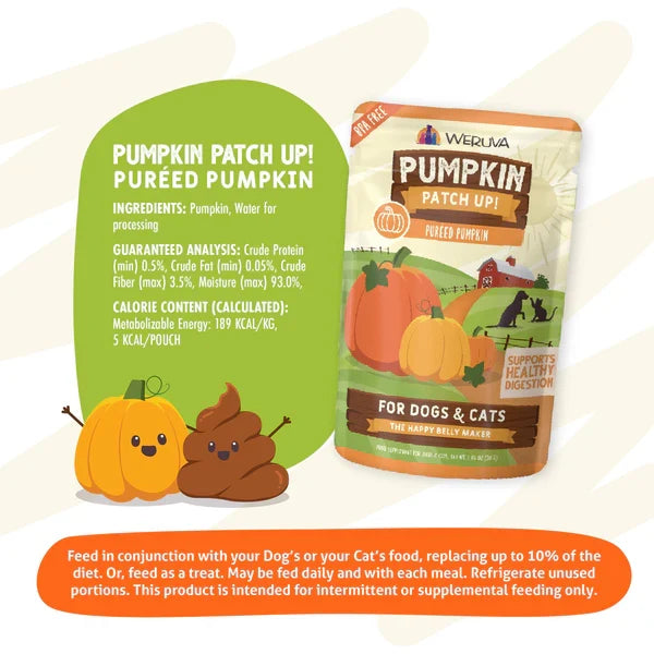 Weruva Pumpkin Patch Up Pouches! For Dogs and Cats!