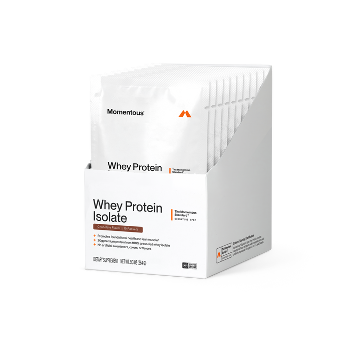 Whey Protein Isolate 10-Travel Packs