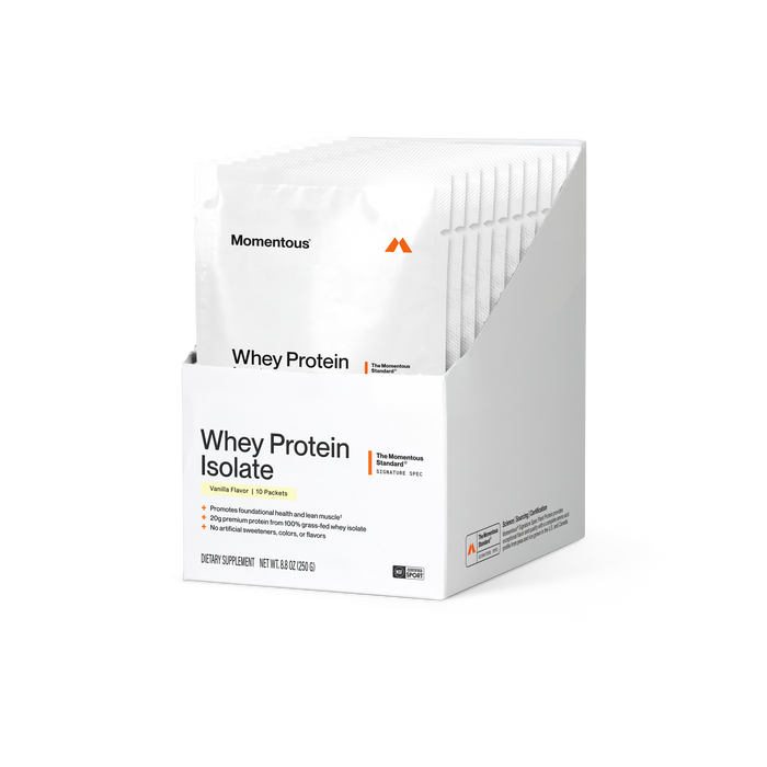 Whey Protein Isolate 10-Travel Packs