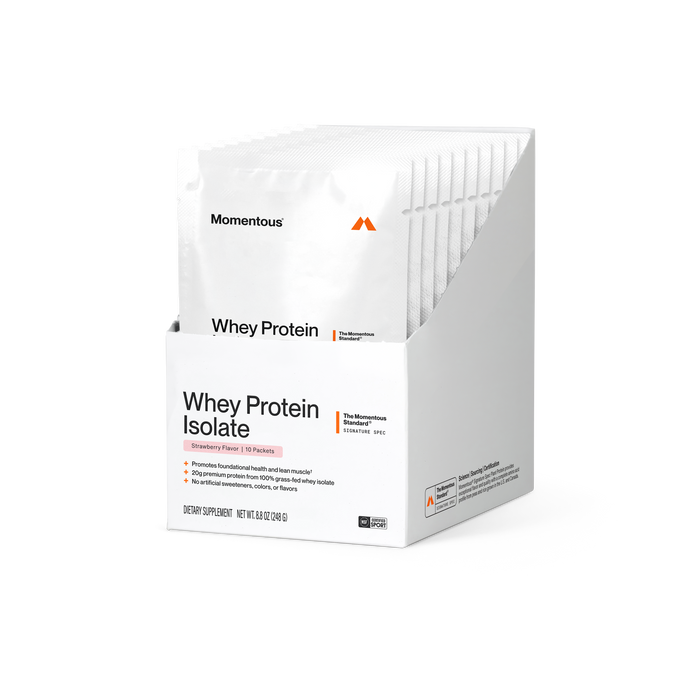 Whey Protein Isolate 10-Travel Packs