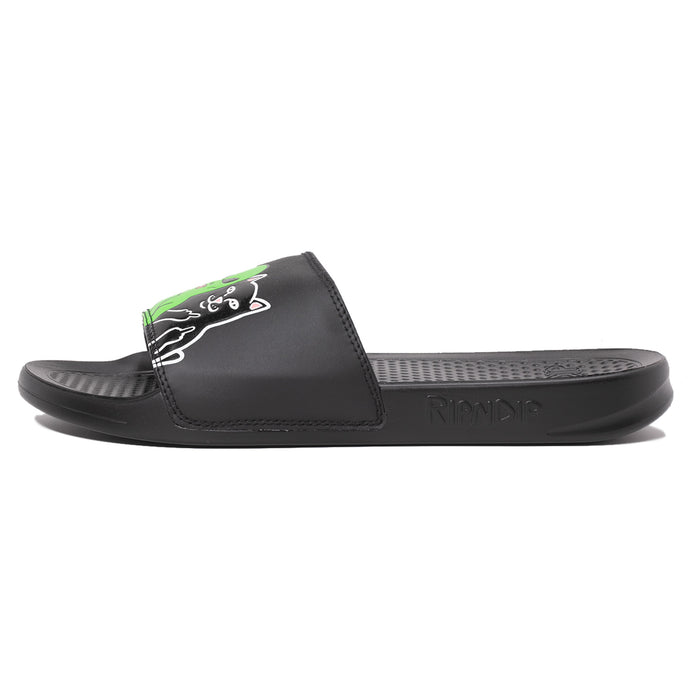 RIPNDIP Whole Gang Slides (Black)