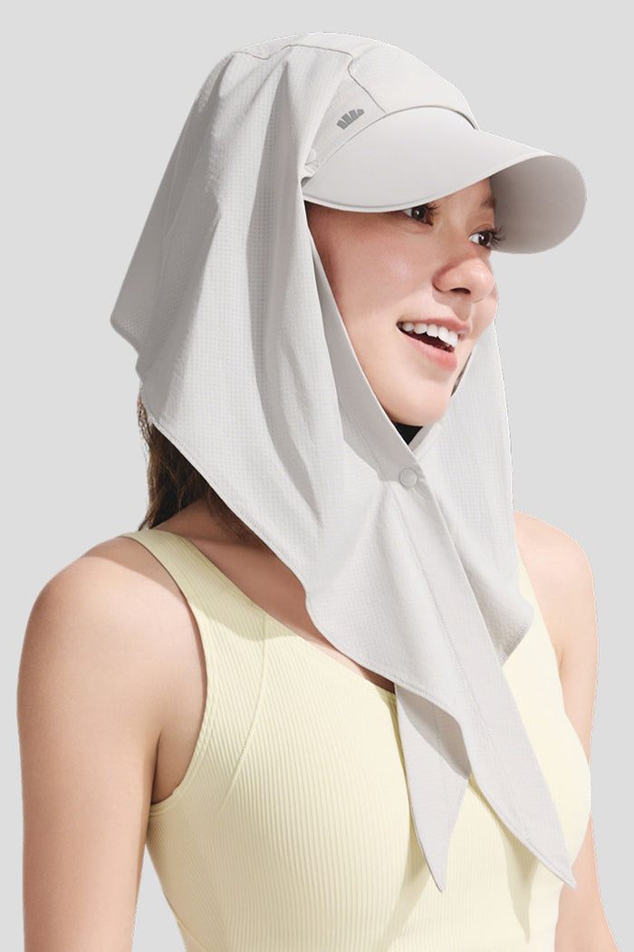Women's Brimmed Sun Protection Hair Scarf AL003