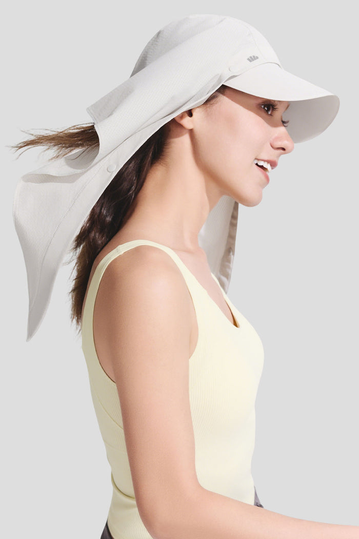 Women's Brimmed Sun Protection Hair Scarf AL003