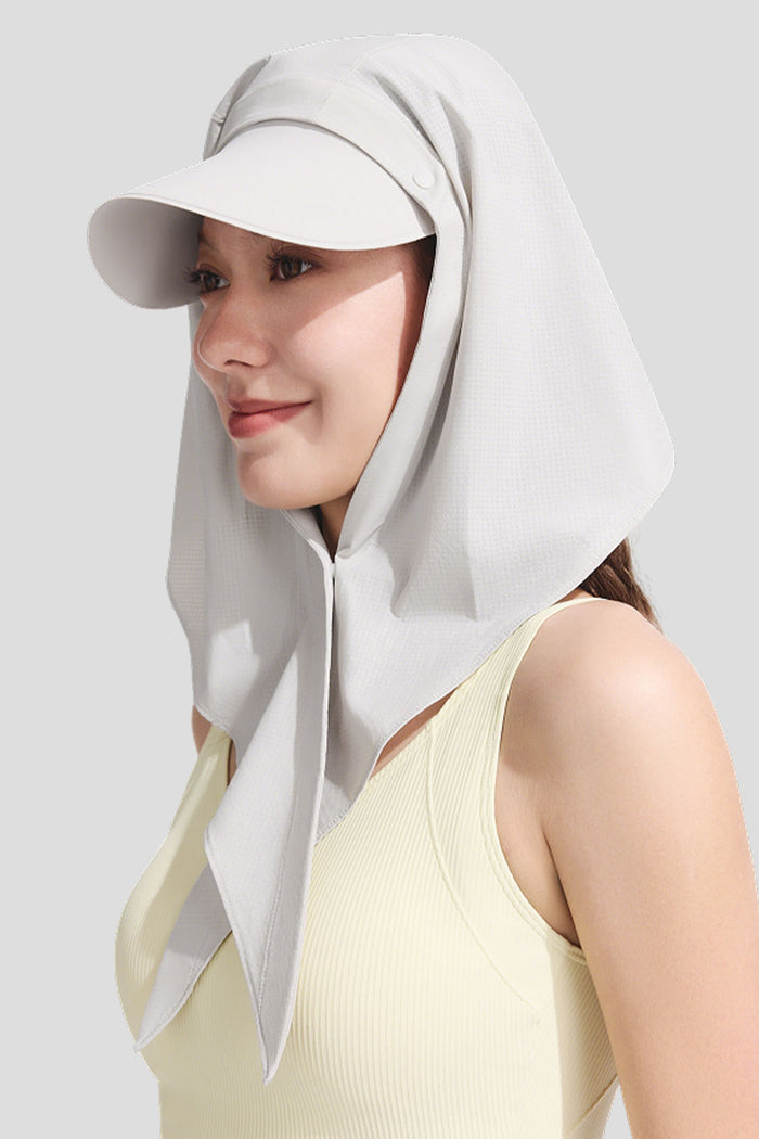 Women's Brimmed Sun Protection Hair Scarf AL003