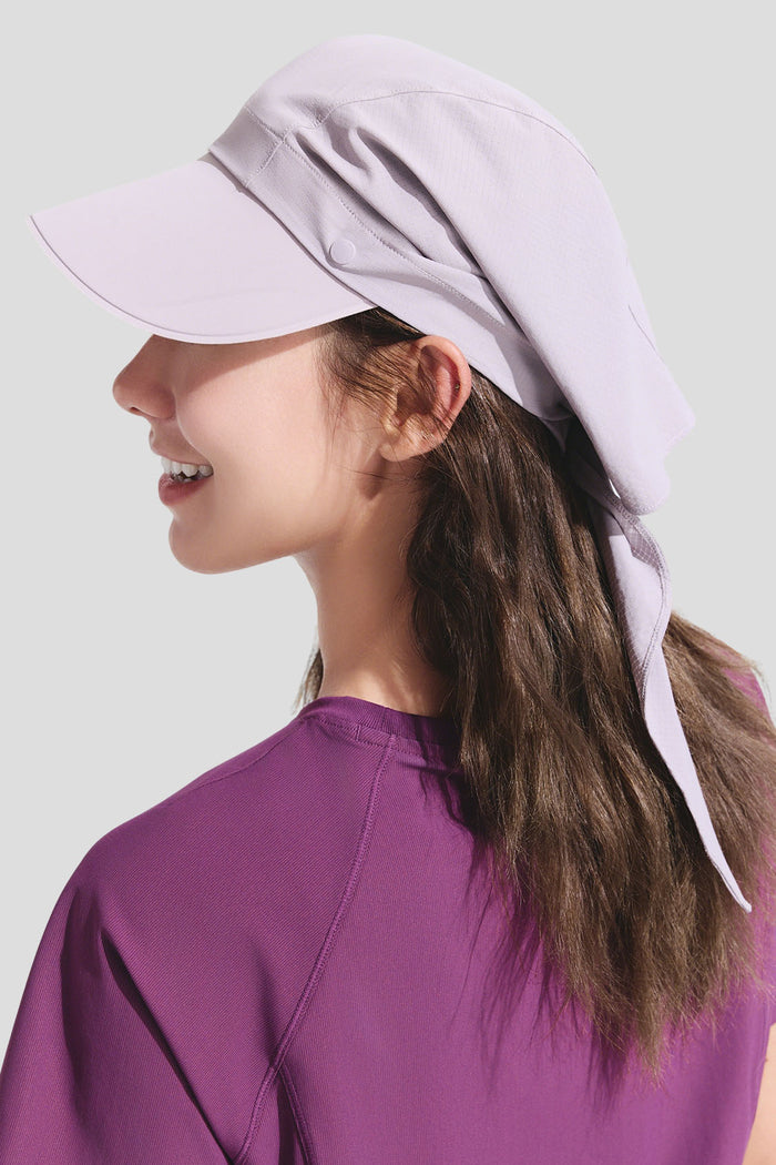Women's Brimmed Sun Protection Hair Scarf AL003