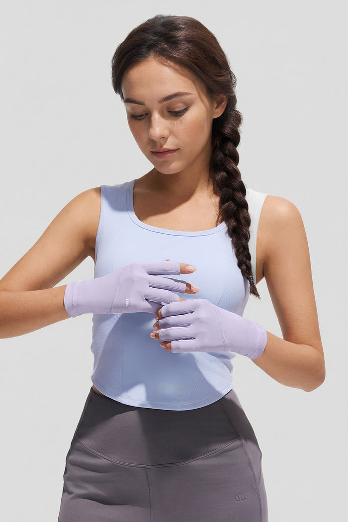 Women's Cooling Sun Protection Gloves UPF 50+ AL365
