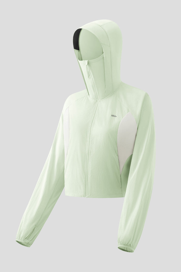Women's Cropped Sun Protection Jacket UPF 100+ TS400