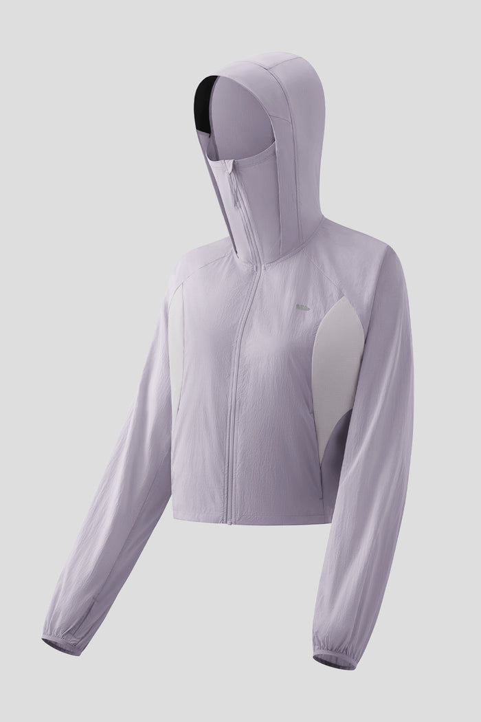 Women's Cropped Sun Protection Jacket UPF 100+ TS400