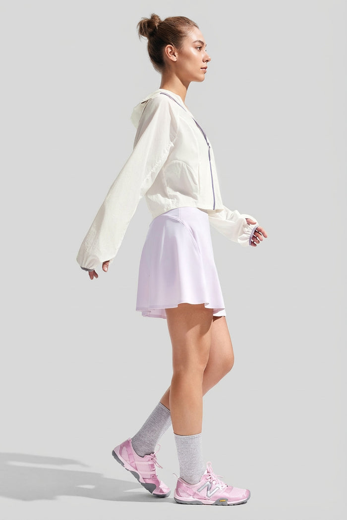 Women's Cropped Sun Protection Jacket UPF 100+ TS400