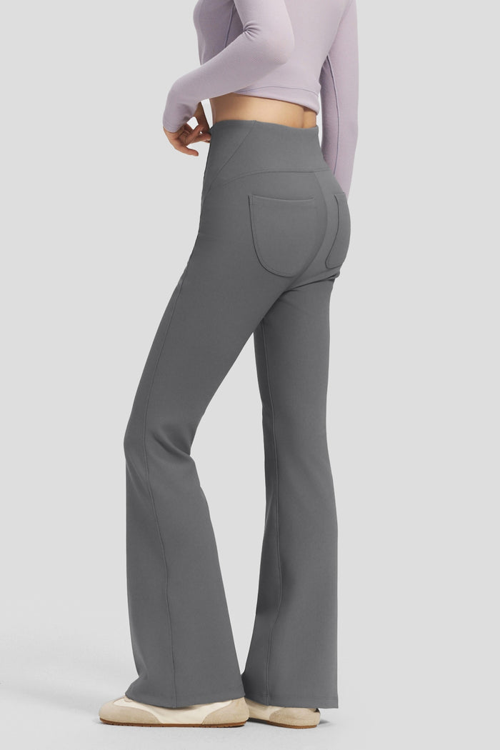 Women's High-Stretch Slight Flare Pants (High Warmth) EL015