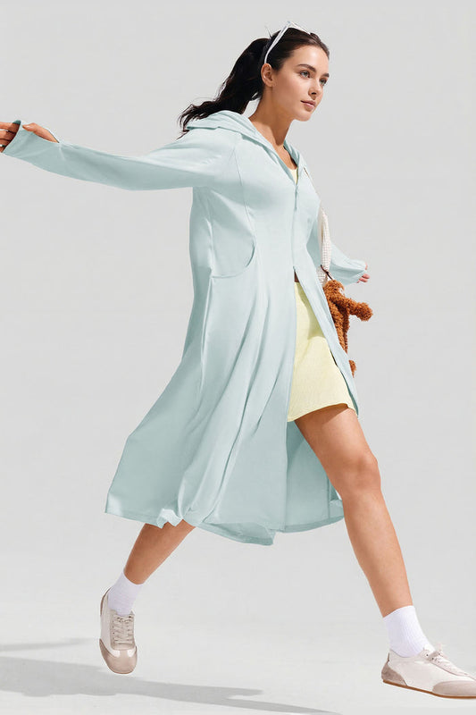 Women's Longline Cooling Sun Protection Jacket UPF 200+ AL902