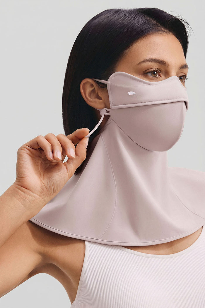 Women's Neck-Coverage Sun Protection Mask UPF 50+ AL342