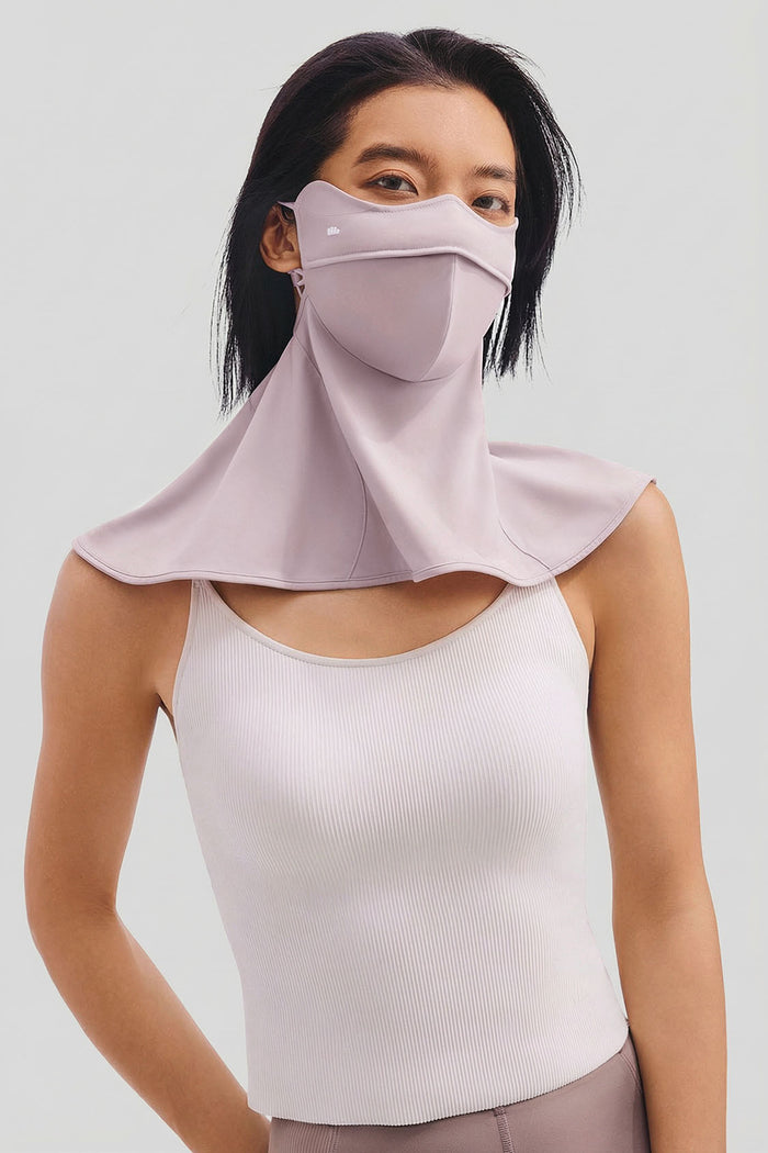 Women's Neck-Coverage Sun Protection Mask UPF 50+ AL342