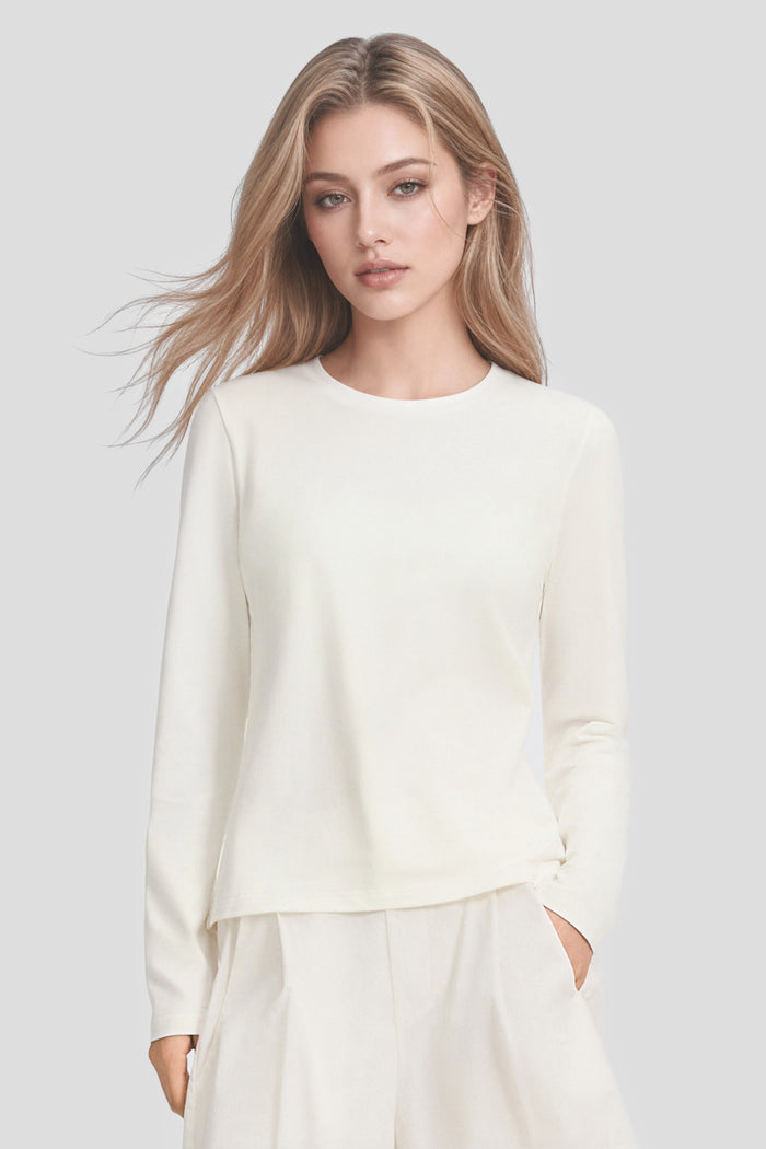 Women's Relaxed-Fit Long-Sleeve T-Shirt CT023