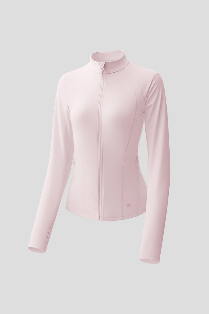 Women's Slim-Fit Sun Protection Jacket with Stand Collar UPF 50+ AL013
