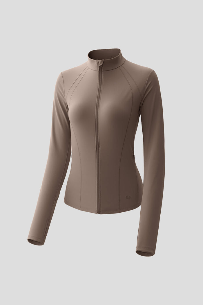 Women's Slim-Fit Sun Protection Jacket with Stand Collar UPF 50+ AL013