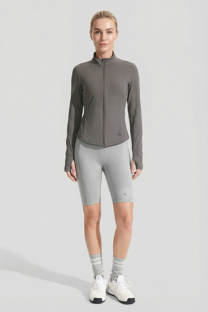 Women's Slim-Fit Sun Protection Jacket with Stand Collar UPF 50+ DS004
