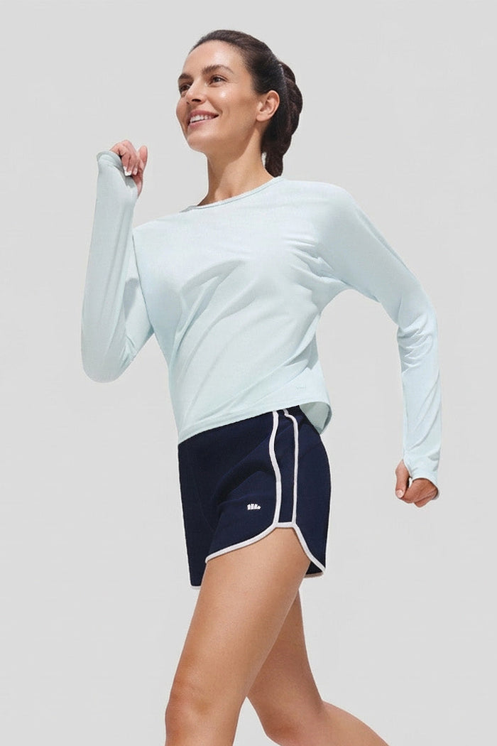 Women's Slim-Fit Sun Protection Long Sleeve Tee UPF 50+ AS003