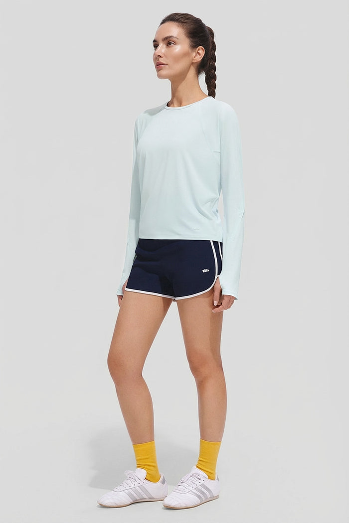 Women's Slim-Fit Sun Protection Long Sleeve Tee UPF 50+ AS003
