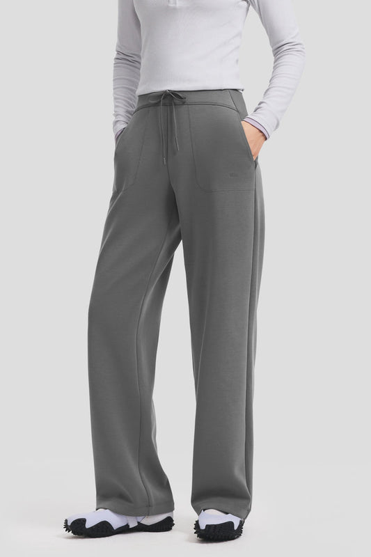 Women's Ultra-Soft High-Stretch Straight-Leg Pants (High Warmth) SF012