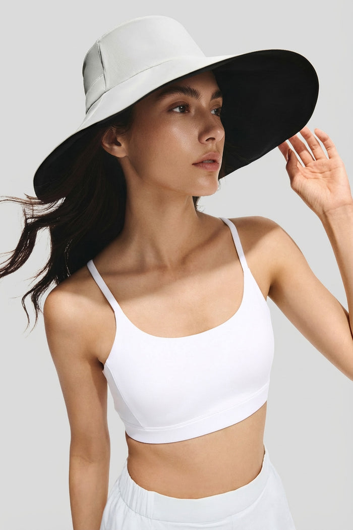 Women's Wide-Brim Sun Fisherman Hat UPF 100+ BM016/AL500