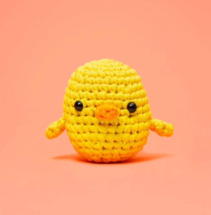 Woobles Beginner Crochet Kit - Kiki the Chick