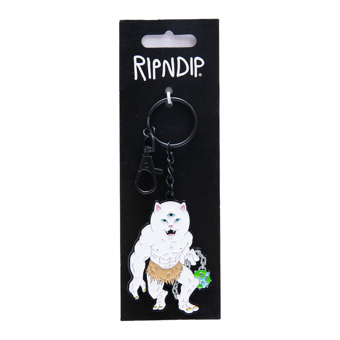 RIPNDIP X Nerm Keychain (White)