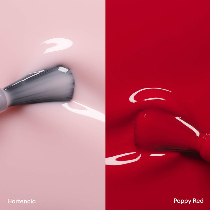 Manucurist Xtrem Flash Routine Kit - Hortencia & Poppy Red Colour Swatch