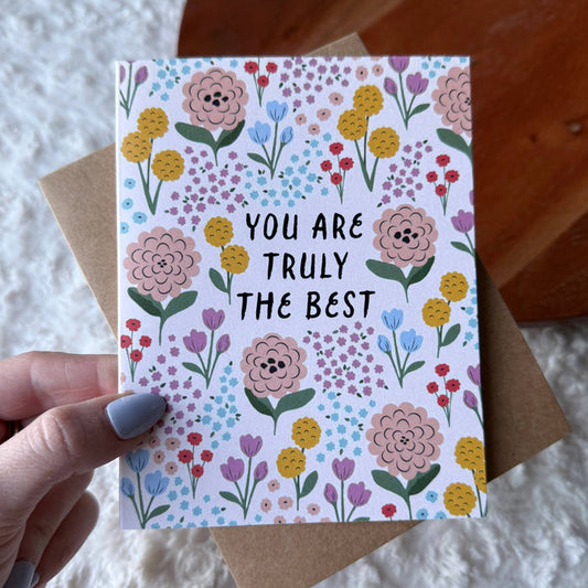 You are truly the best