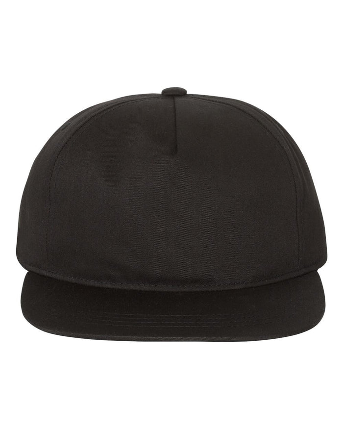 YP Classics 6502 Lightly-Structured Five-Panel Snapback Cap
