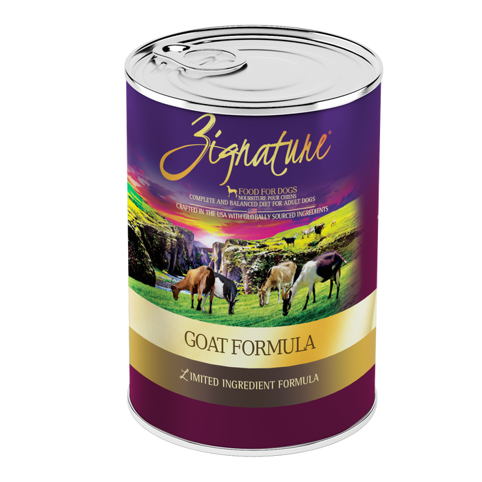 Zignature Goat Formula Canned Dog Food
