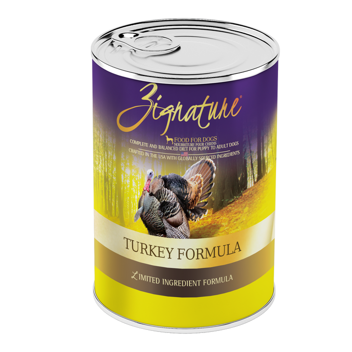 Zignature Turkey Canned Dog Food Formula