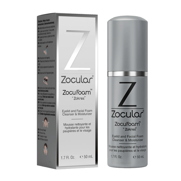 ZocuFoam Eyelid Cleanser and Moisturizer